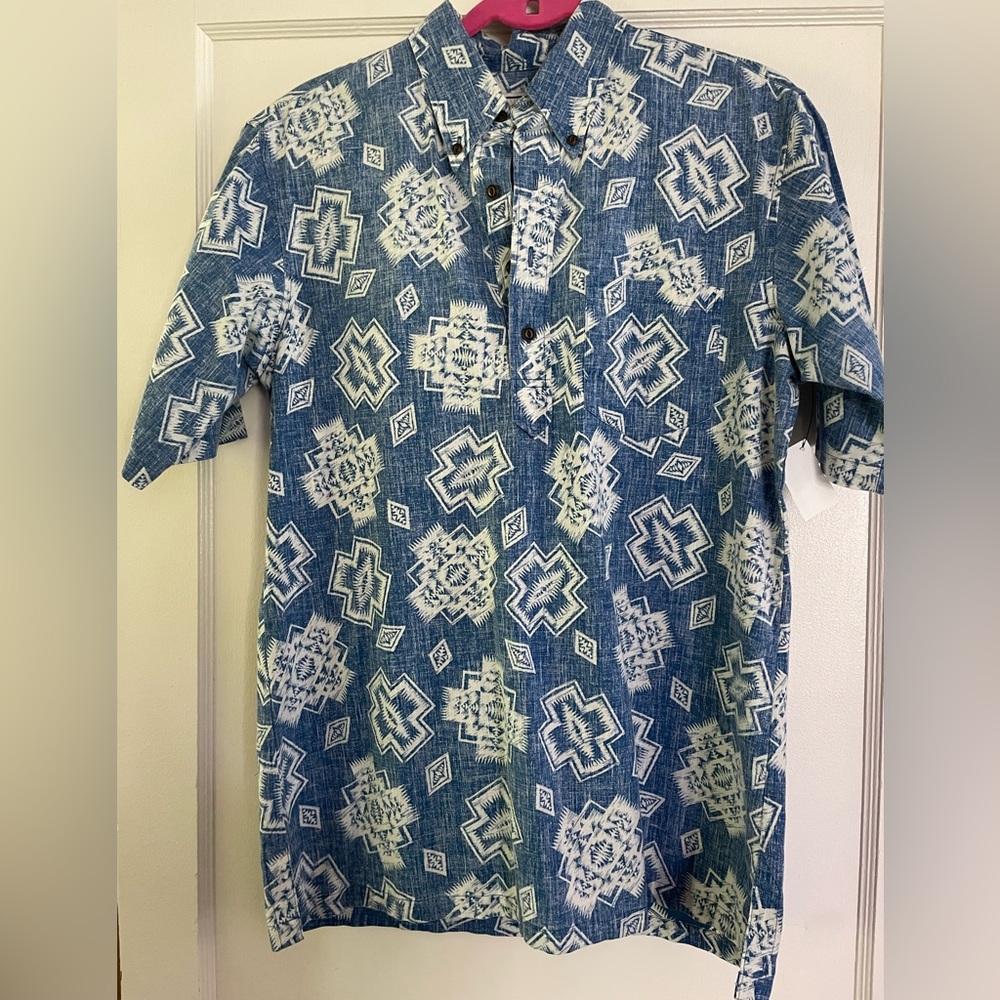 Limited edition Pendleton Design on genuine spooner cloth 1/4 Button Up  🏄🏽‍♂️
